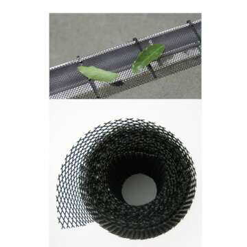 Durable Gutter Guard Mesh for 5" and 6" Gutters - Easy Install