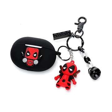 Silicone Case for Beats Studio Buds/Buds + Earbuds 2021/2023, Suublg Cute Cartoon Charging Case Prot...