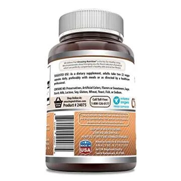 Amazing Formulas Cinnamon Bark Supplement 1000 Mg in 200 Veggie Capsules
