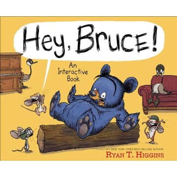 Interactive Hey, Bruce! Book - Fun for Kids 3-8