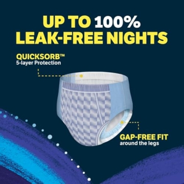 Goodnites Boys XL Bedwetting Underwear - 63ct Pack