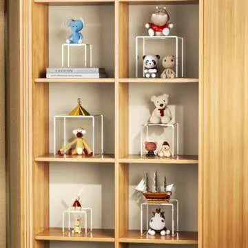 NIUBEE Acrylic Display Risers for Funko Pop & Desserts