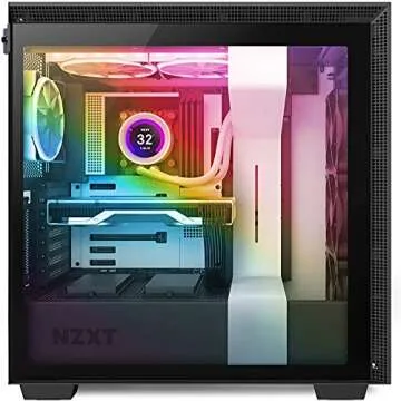 NZXT Kraken Z63 RGB AIO Liquid Cooler - Customizable LCD Display