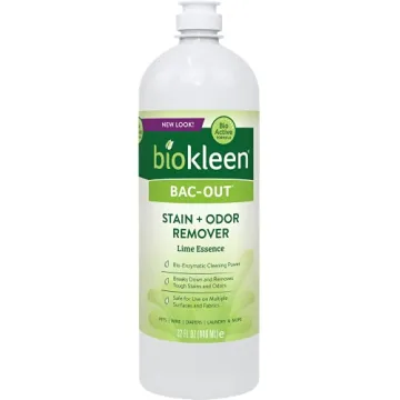 Biokleen Bac-Out Stain+Odor Remover - Eco-Friendly, Non-Toxic, 32 Ounces
