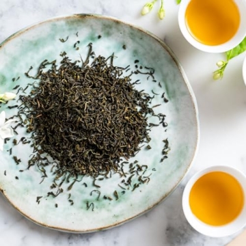 Rishi Organic Jasmine Green Tea Bags - Floral Aroma & Taste