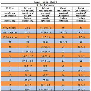 Family Feeling Big Boys Shark Pajamas Short Sets 100% Cotton Kid Summer Pjs 10