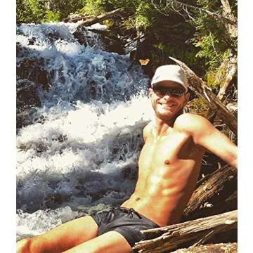 Malavita Mens Swimwear Shorts Slim Wear with Pocket(S, DarkBlue)