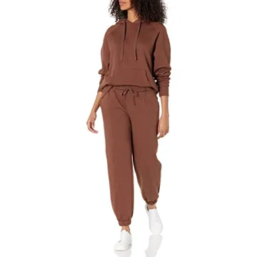 Comfortable Dominique Washed Joggers for Women by The Drop