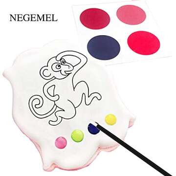 100 Pcs Disposable Makeup Lip Brushes PYO Cookie Paint Brushes Nail Polish Brushes Cosmetic Lip Brush Wands mini paint brushes for cookies (Black)