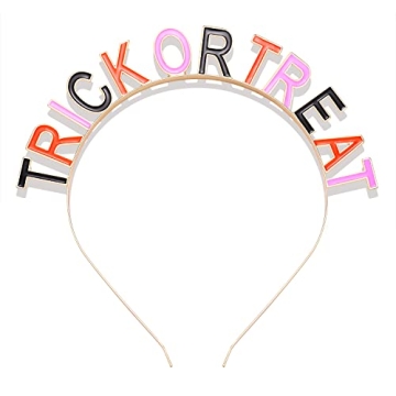 PHALIN Halloween Headbands Rhinestone Ghost Pumpkin Boo Hairbands for Women Costume Party Hair Acces...