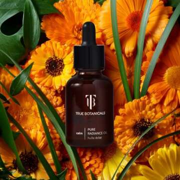 True Botanicals - Organic CALM Pure Radiance Face Oil | Clean, Non-Toxic, Natural Skincare (1 fl oz | 30 ml)
