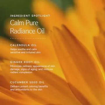 True Botanicals - Organic CALM Pure Radiance Face Oil | Clean, Non-Toxic, Natural Skincare (1 fl oz | 30 ml)