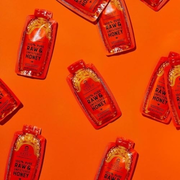Nate's Honey Minis - Pure Honey Packets for Convenience