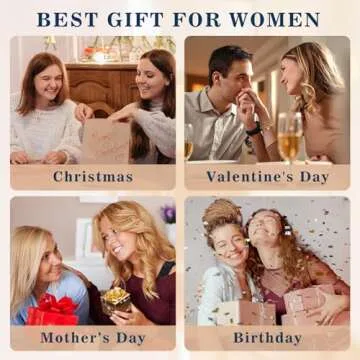 Doubgood Gold Beaded Bracelets Set for Women