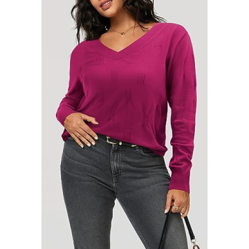 Cozy Clouds V-neck Sweater - Fashion Forward Essential