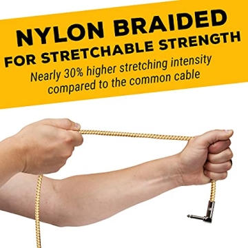 GLS Audio Instrument Guitar Cable - 20ft Durable Performance Cable