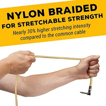 GLS Audio Instrument Guitar Cable - 20ft Durable Performance Cable