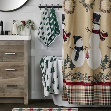 Holiday Trees Bath Towel by SKL Home - Stylish & Soft