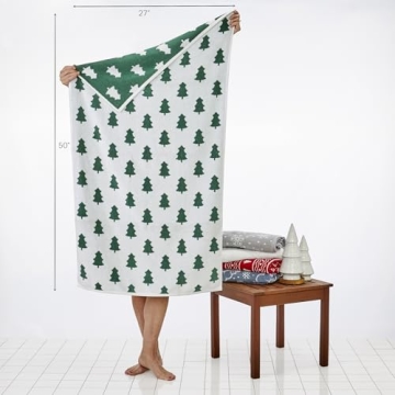 Holiday Trees Bath Towel by SKL Home - Stylish & Soft
