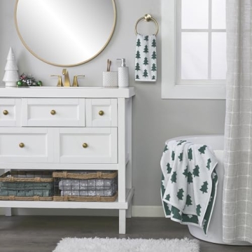 Holiday Trees Bath Towel by SKL Home - Stylish & Soft