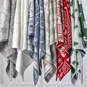 Holiday Trees Bath Towel by SKL Home - Stylish & Soft