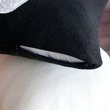 Cute Cartoon Ghost Halloween Pillow Covers 16x16Inch