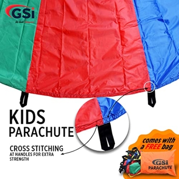 GSI Kids Play Parachute for Outdoor Cooperative Fun