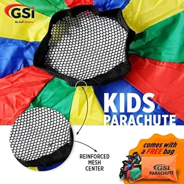 GSI Kids Play Parachute for Outdoor Cooperative Fun