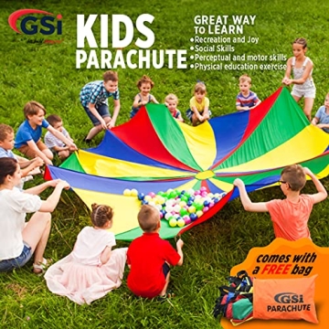 GSI Kids Play Parachute for Outdoor Cooperative Fun