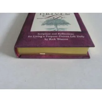 Daily Inspiration for the Purpose Driven® Life Padded HC Deluxe: Scripture and Reflections for Living a Purpose-Driven Life Daily