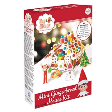 Mini Elf on the Shelf Gingerbread House Kit for Kids