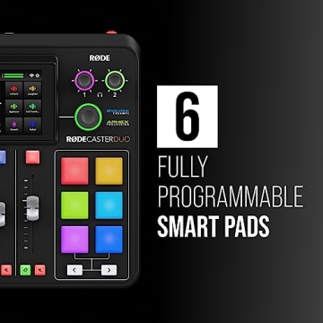 RØDE RØDECaster Duo Podcast Streaming Studio