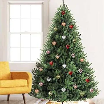 Liitrton 15 PCS Heart Shaped Hanging Decorations