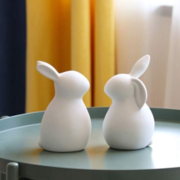 Abaodam Bunny Figurines - Perfect Easter Home Decor