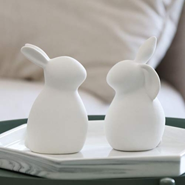 Abaodam Bunny Figurines - Perfect Easter Home Decor