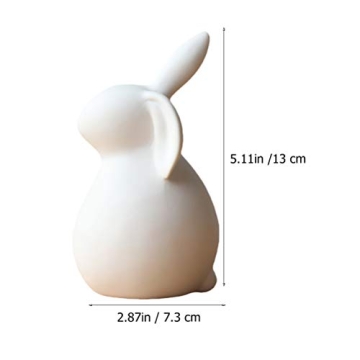 Abaodam Bunny Figurines - Perfect Easter Home Decor