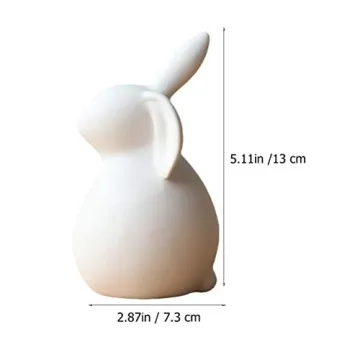 Abaodam Bunny Figurines - Perfect Easter Home Decor