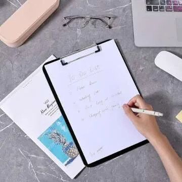 Mr. Pen- Plastic Clipboard, 12.5” x 9”, 2 Pack, Black, Clipboards for Kids & Adults, Clipboards Plastic, Clip Board, Teacher Clipboard, Kids Clipboard, Cute Clipboard, Plastic Clipboards