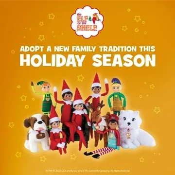 The Elf on the Shelf Blue-Eyed Boy Scout with Storybook