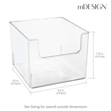 mDesign Storage Organizer Bins for Every Household Need