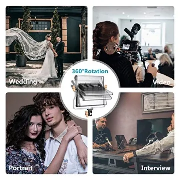 Neewer NL480-2.4G LED Video Light for Photographers and Videographers