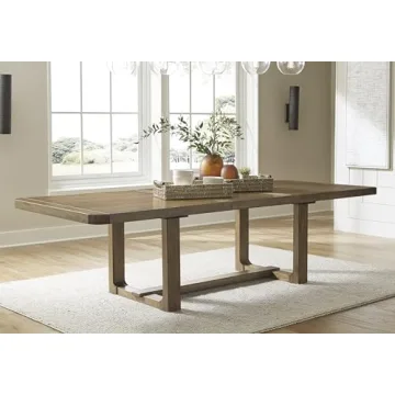 Signature Design by Ashley Cabalynn Dining Table with Extension Leaf