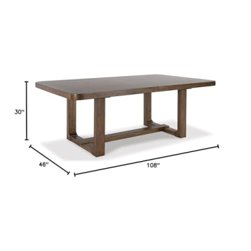 Signature Design by Ashley Cabalynn Dining Table with Extension Leaf