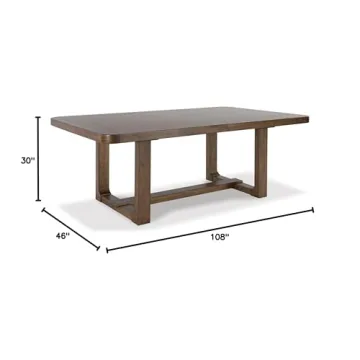 Signature Design by Ashley Cabalynn Dining Table with Extension Leaf