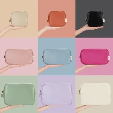 Wandering Nature Small Makeup Bag for Purse and Travel