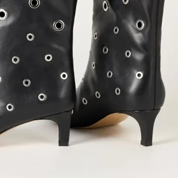 The Drop Women's Black Serena Midi Boot Size 8.5