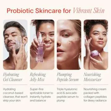 SolaWave Nourishing Moisturizer Face Cream – Peptide & Hyaluronic Acid Cream with Solabiome Probiotic Barrier Booster – Gel Moisturizer Face Cream Korean Skin Care for Aging & Dryness, 1.7 Oz.