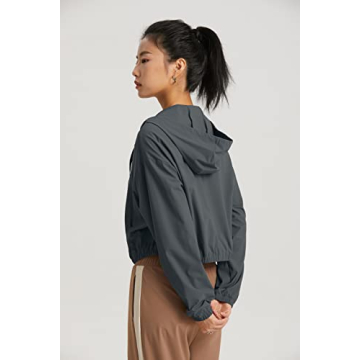 altiland Women's UPF 50+ Cropped Sun Protection Jacket