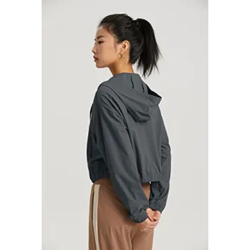 altiland Women's UPF 50+ Cropped Sun Protection Jacket