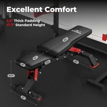 FLYBIRD Heavy-duty Adjustable Weight Bench